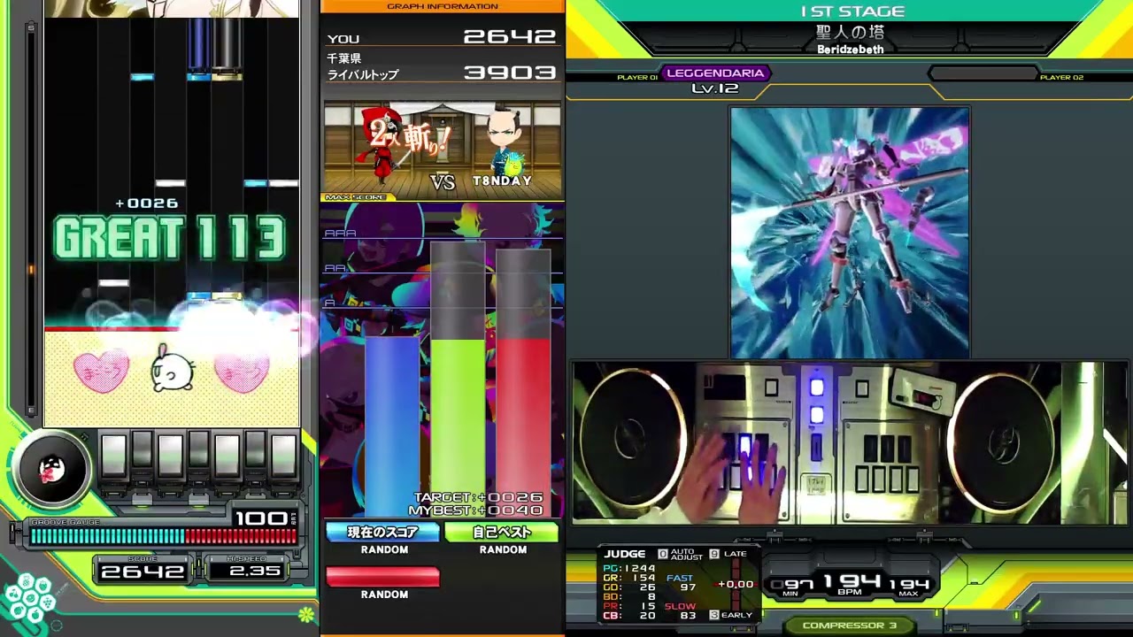 【IIDX】聖人の塔 SPL 4084 (AAA+12)