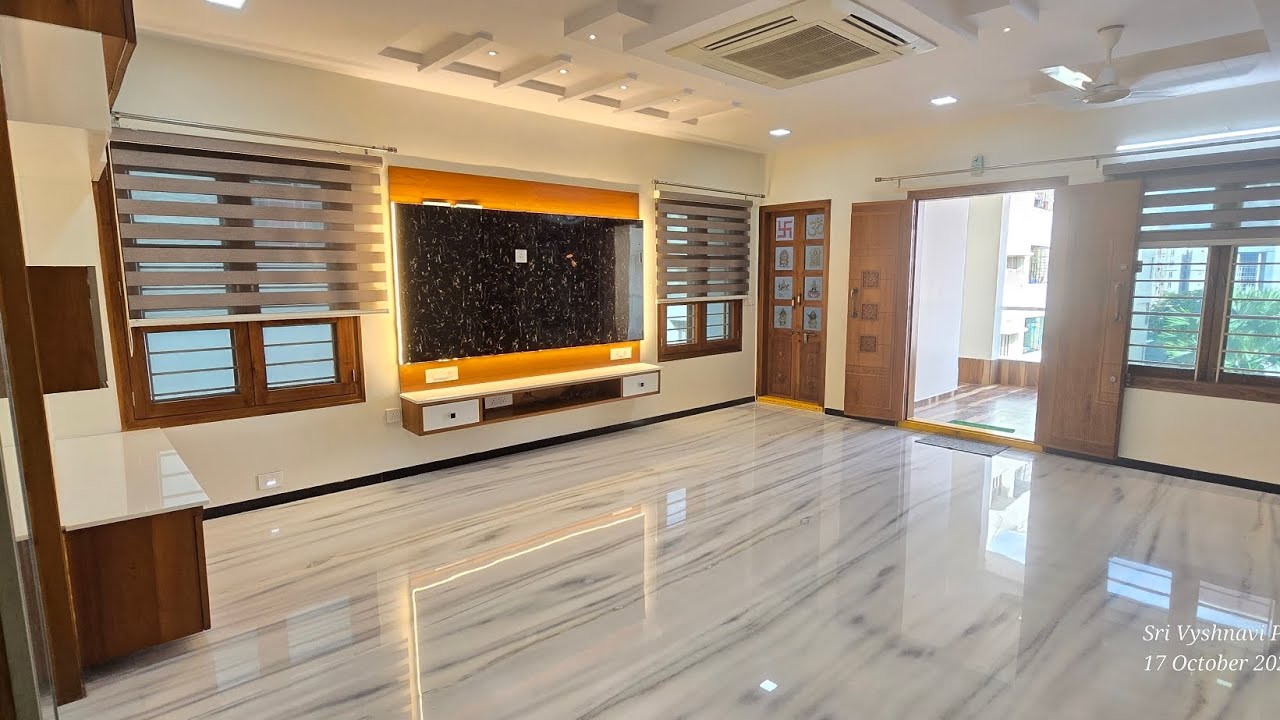 Ad no 414/Premium 3BHK STANDALONE FLAT/2600Sft/2 Car Parking/Vijayawada @srivyshnaviproperties