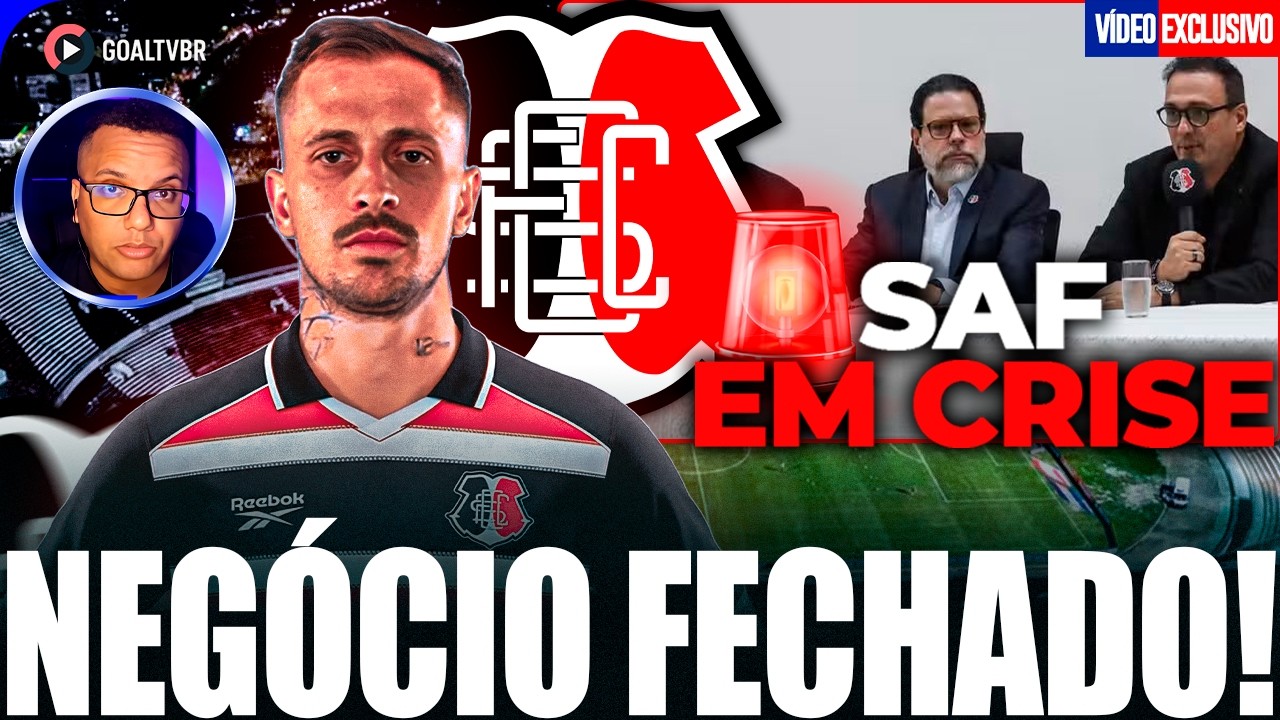 💣 BOMBA no Santa Cruz! Parceiro de Paquetá e MAIS OITO REFORÇOS CONFIRMADOS!