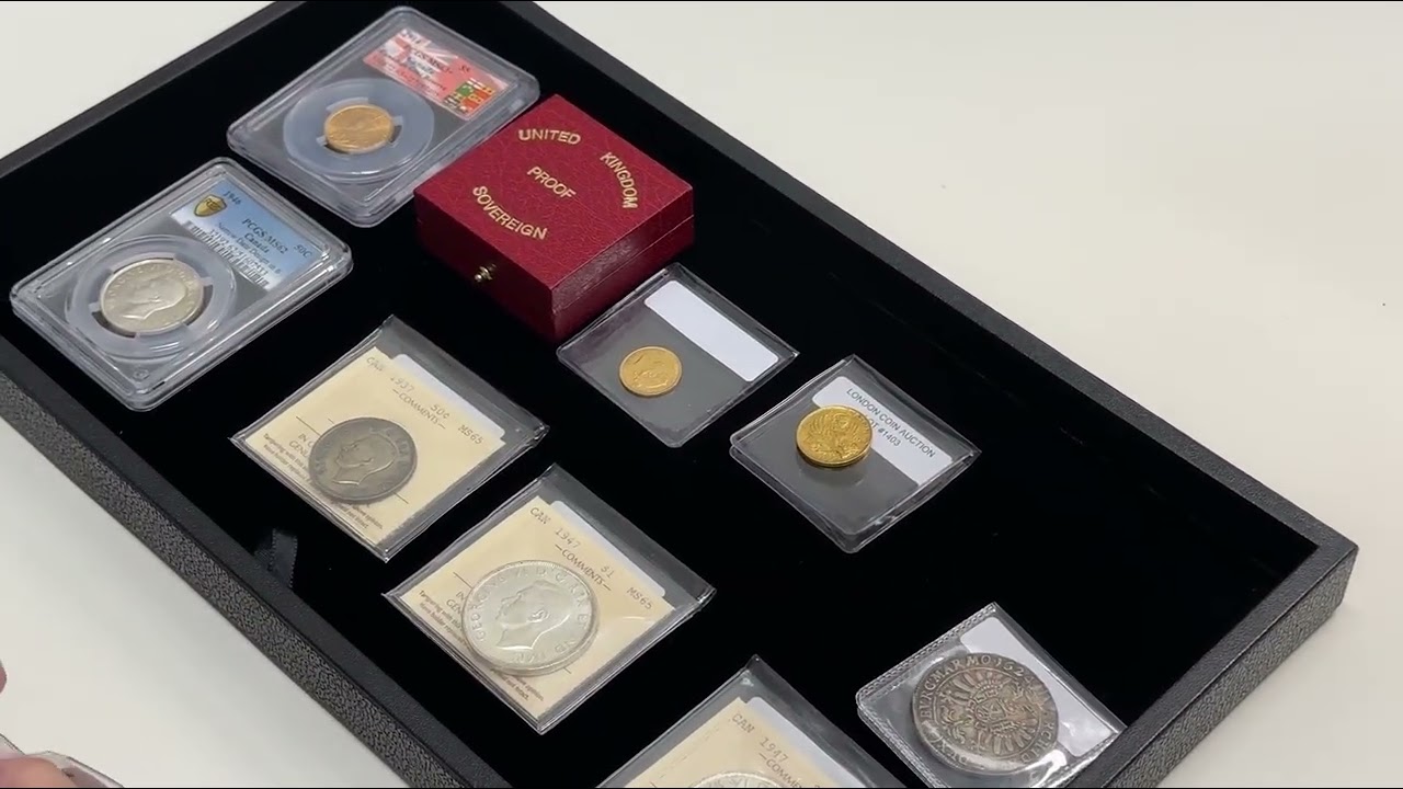 September 12 & 13th Coin Auction Highlights. Albania 1927 20 Franga, 1989 Gold Sovereign, 1/2 Thaler