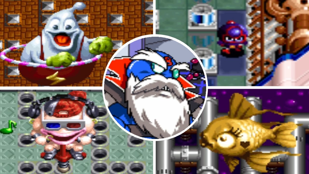 NEO BOMBERMAN - All Bosses / Todos los Jefes (No Damage)