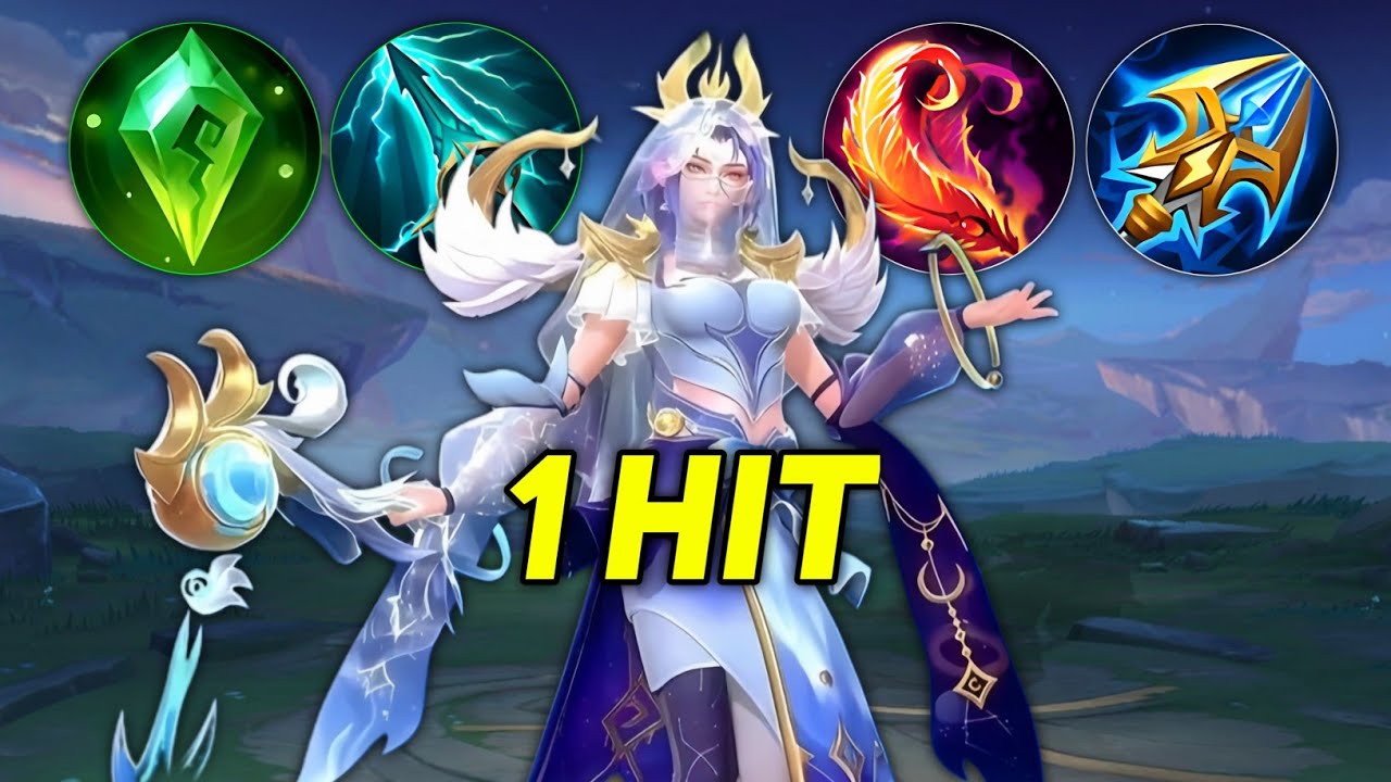 GLOBAL LUO YI BEST 1 HIT BUILD 2025!! (100% BROKEN) - MLBB