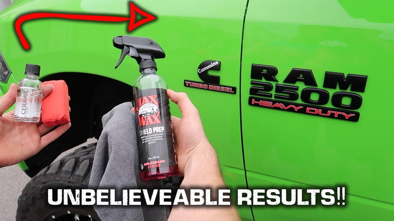 HOW TO Ceramic Coat Your Car / Truck!! *NEVER WAX AGAIN*