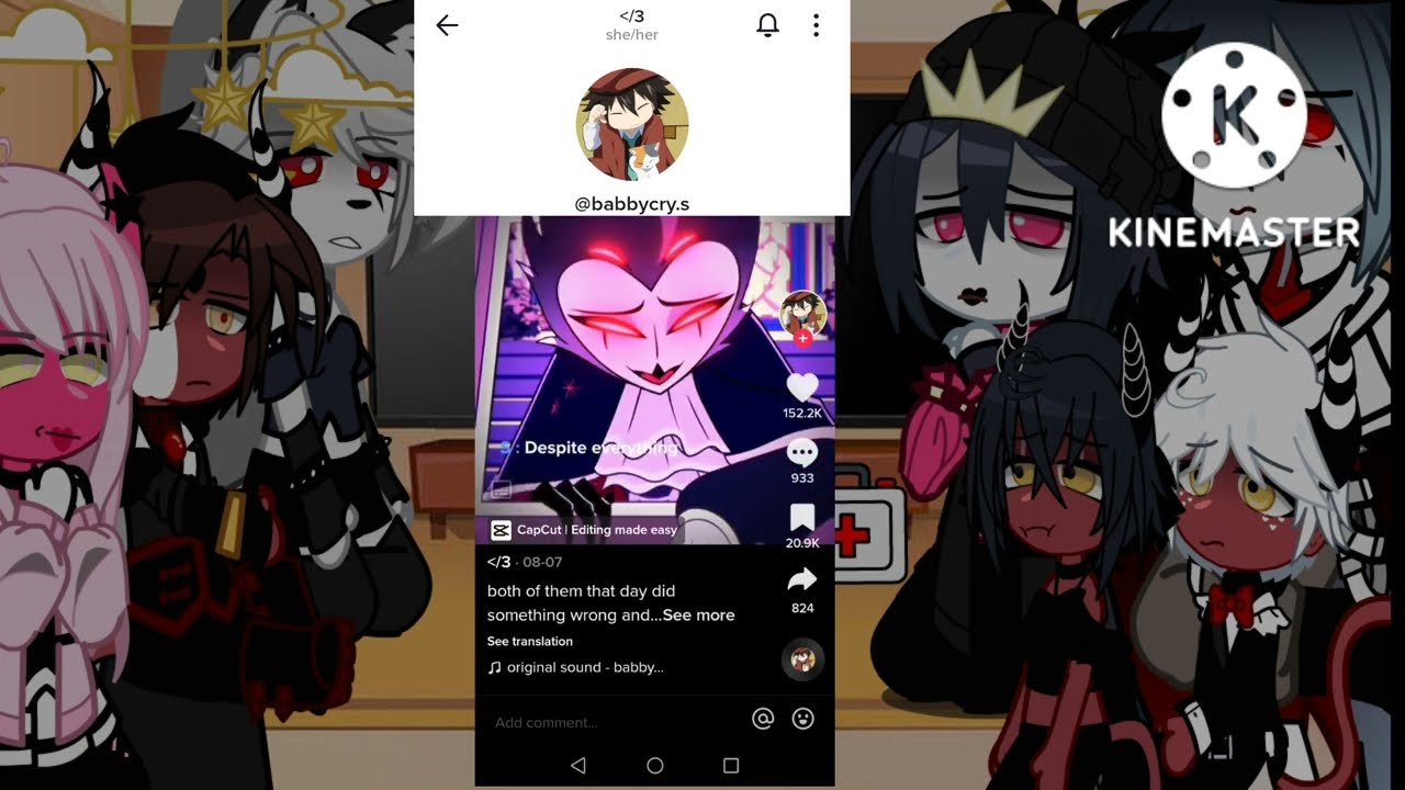 [💀]Helluva boss reacts[💀]gc[💀]2/2![💀]
