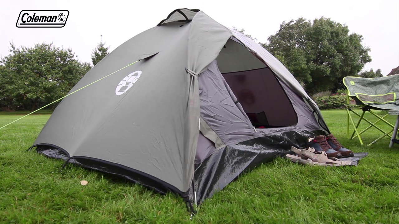Coleman® Crestline 2 - lightweight 2 man trekking tent with small pack size