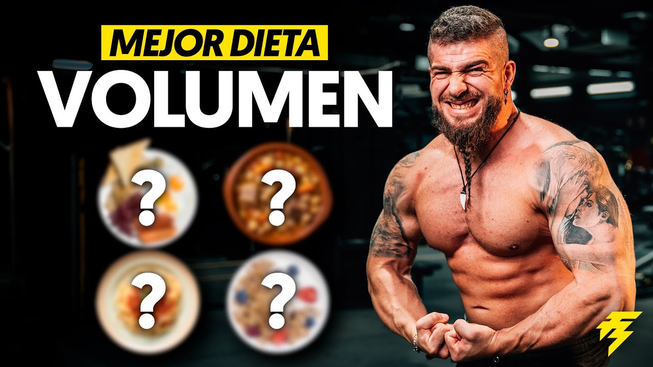 ESTA ES LA MEJOR DIETA PARA GANAR MÚSCULO (según la ciencia)