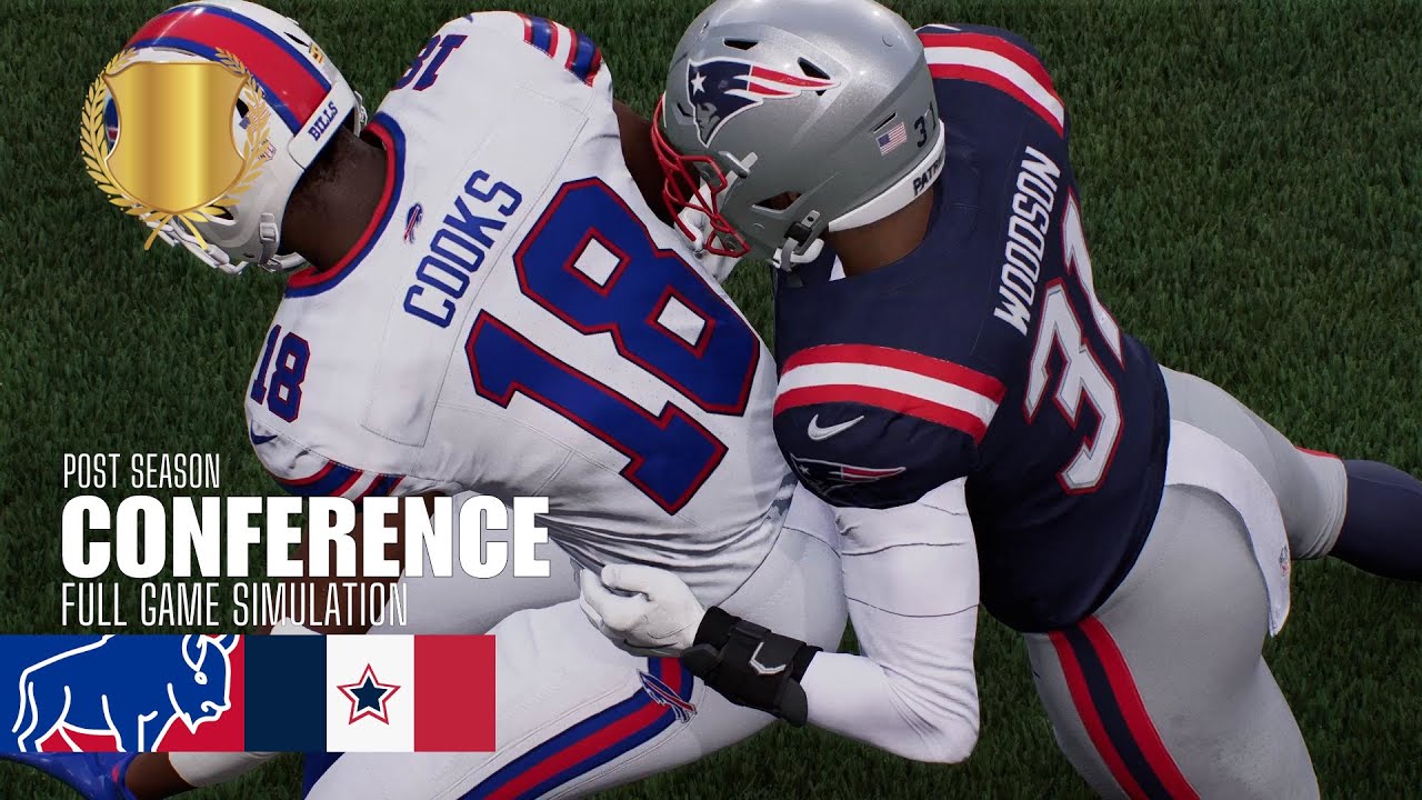 Bills vs. Patriots | 2025 Season AFC Championship | Madden NFL 26 Simulation