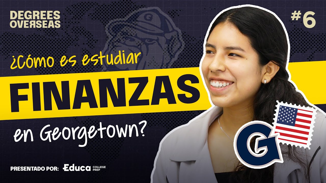 PERUANA estudia FINANZAS en ESTADOS UNIDOS 🇺🇸 — Georgetown University