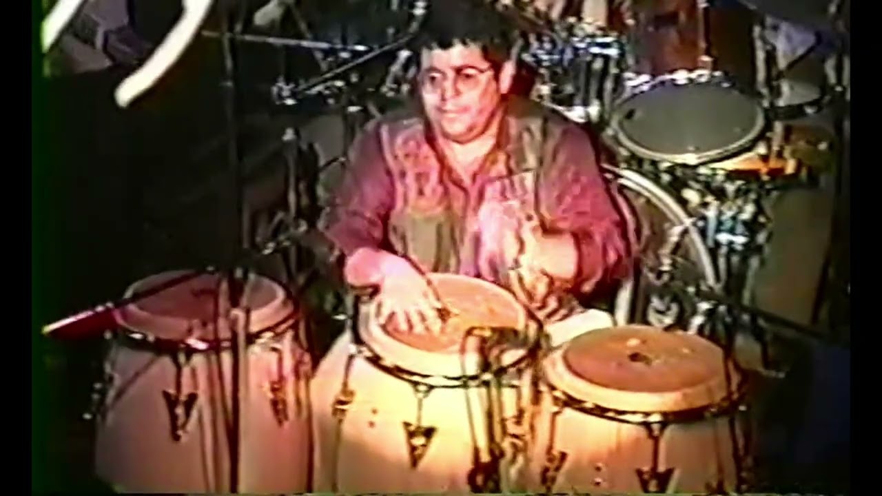 Giovanni Hidalgo Live @ SOBs in NYC - Caravan conga solo (1995)