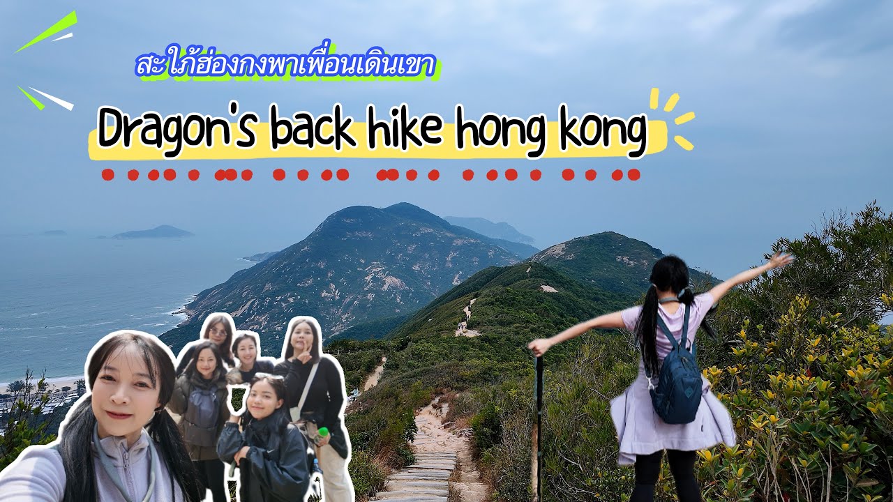 เดินเขาที่ฮิตสุดใน Dragon's back hike hong kong 