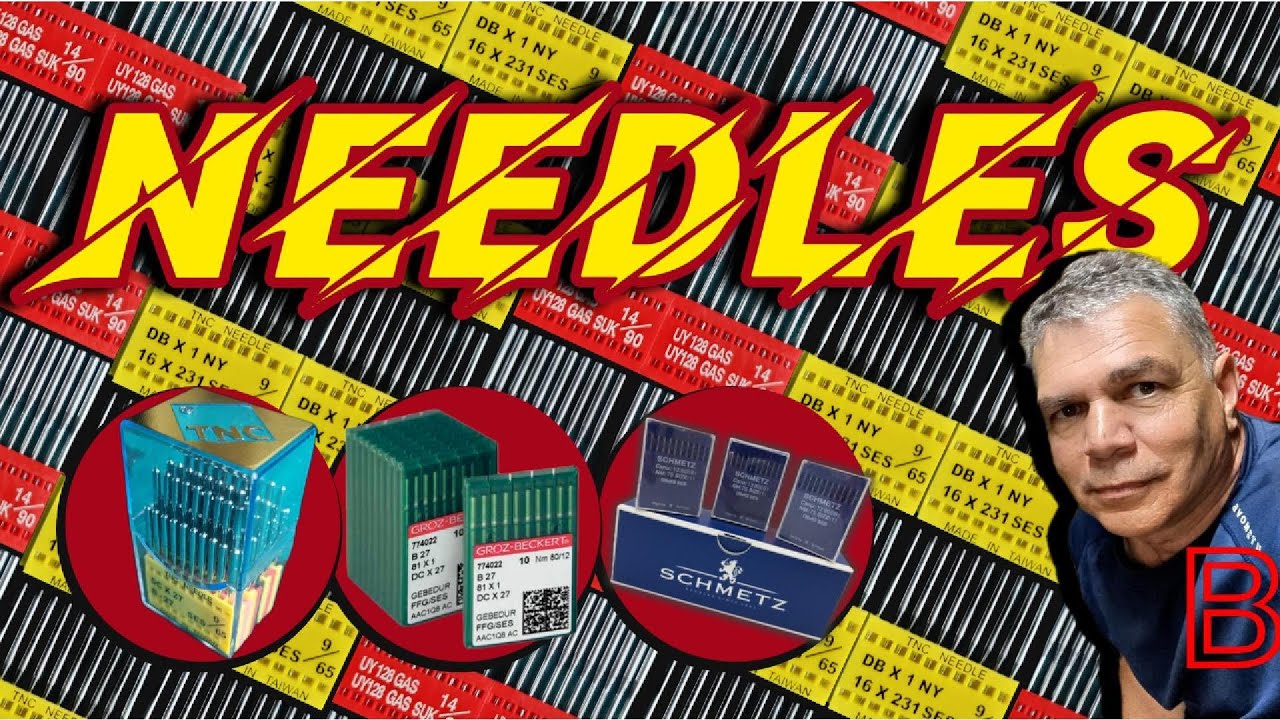 🚀 Industrial Sewing NEEDLES &ndash; The Basics You NEED to Know for Perfect Stitches! 🧵✨