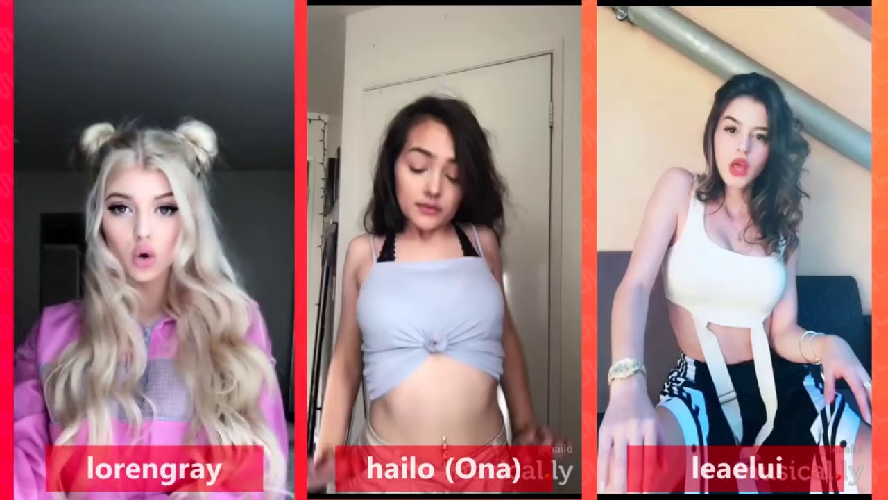 Lea Elui VS Ona  Hailo  VS Loren Gray Musical ly   MUSER BATTLE   Best Musical ly Videos 2018