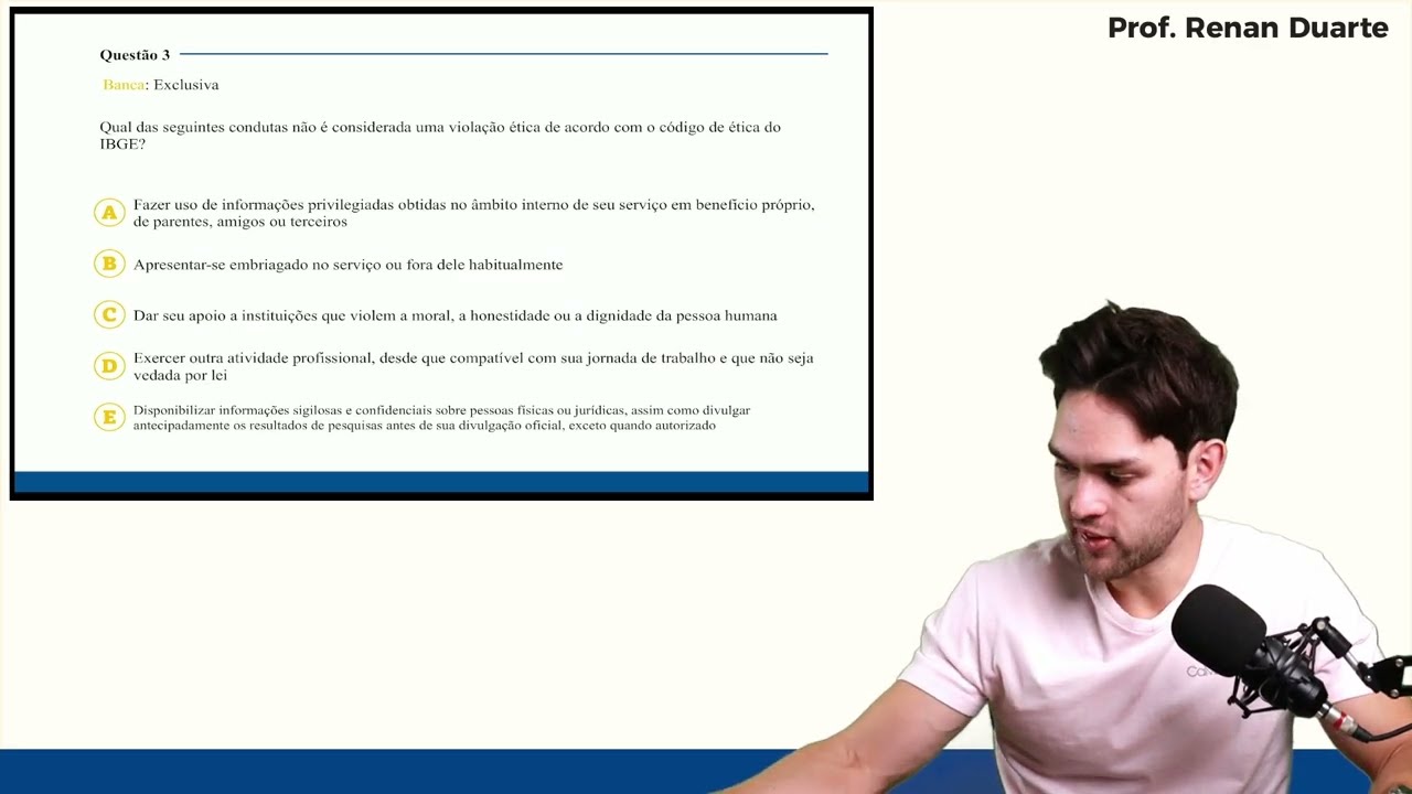 Aula 05: Resolução de Questões - Ética no Serviço Público (APM e SCQ)