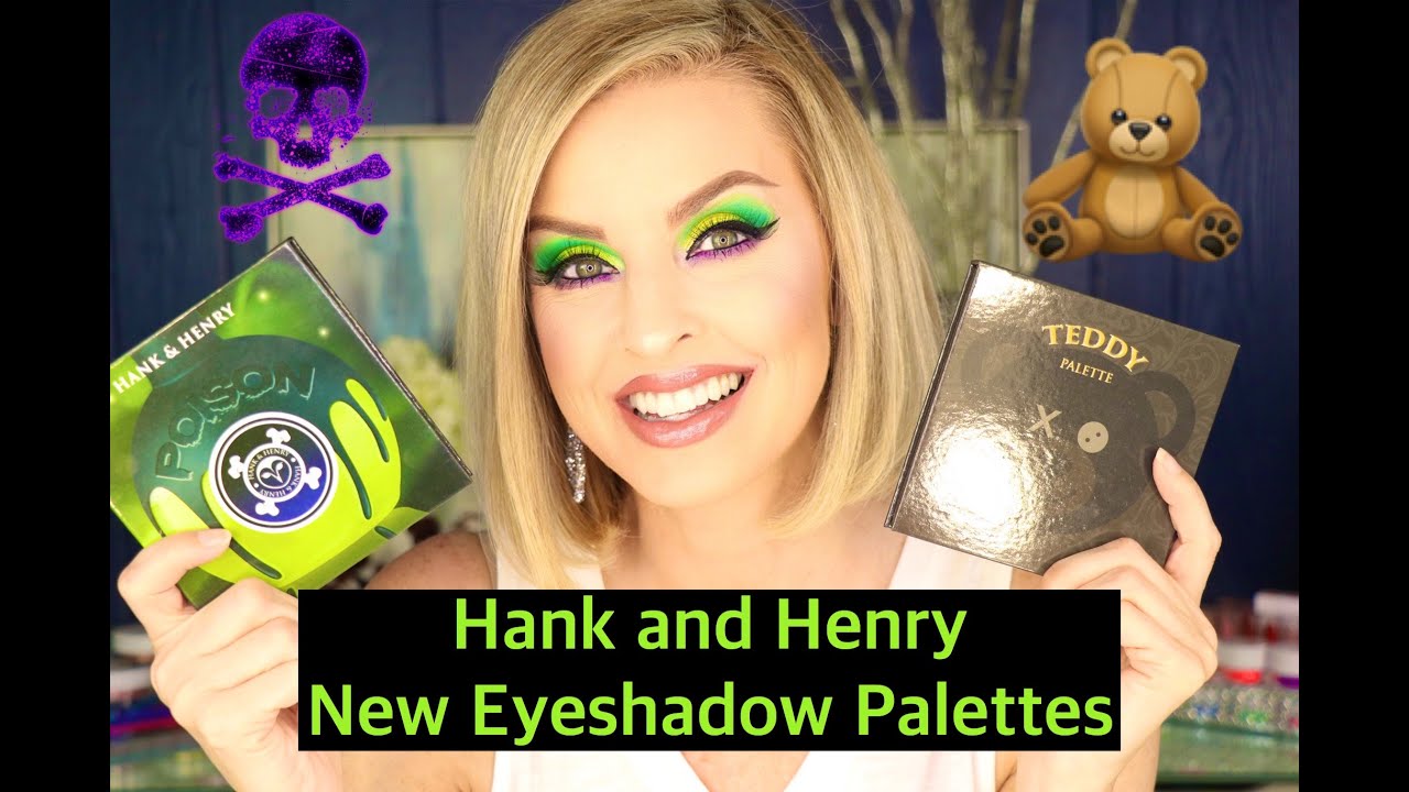 Reviewing the New Hank and Henry Palettes! Poison and Teddy