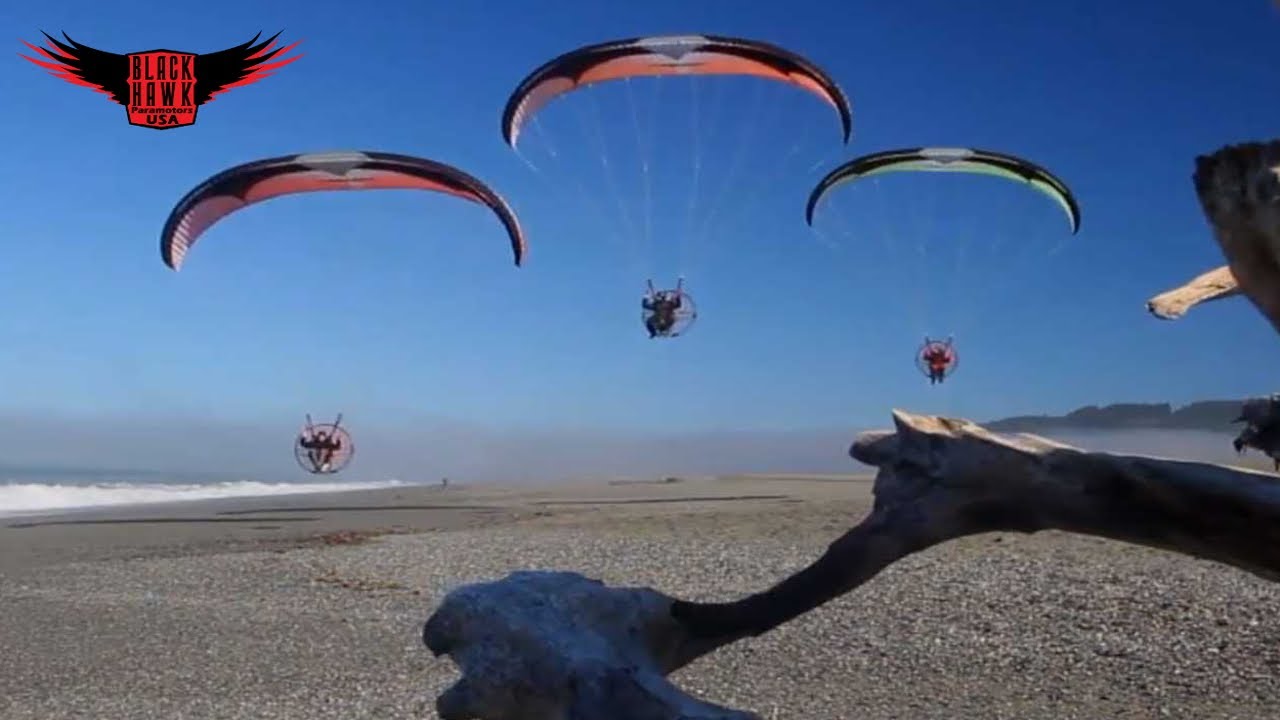POWERED PARAGLIDING ADVENTURE: Exploring the Lost Coast of California!