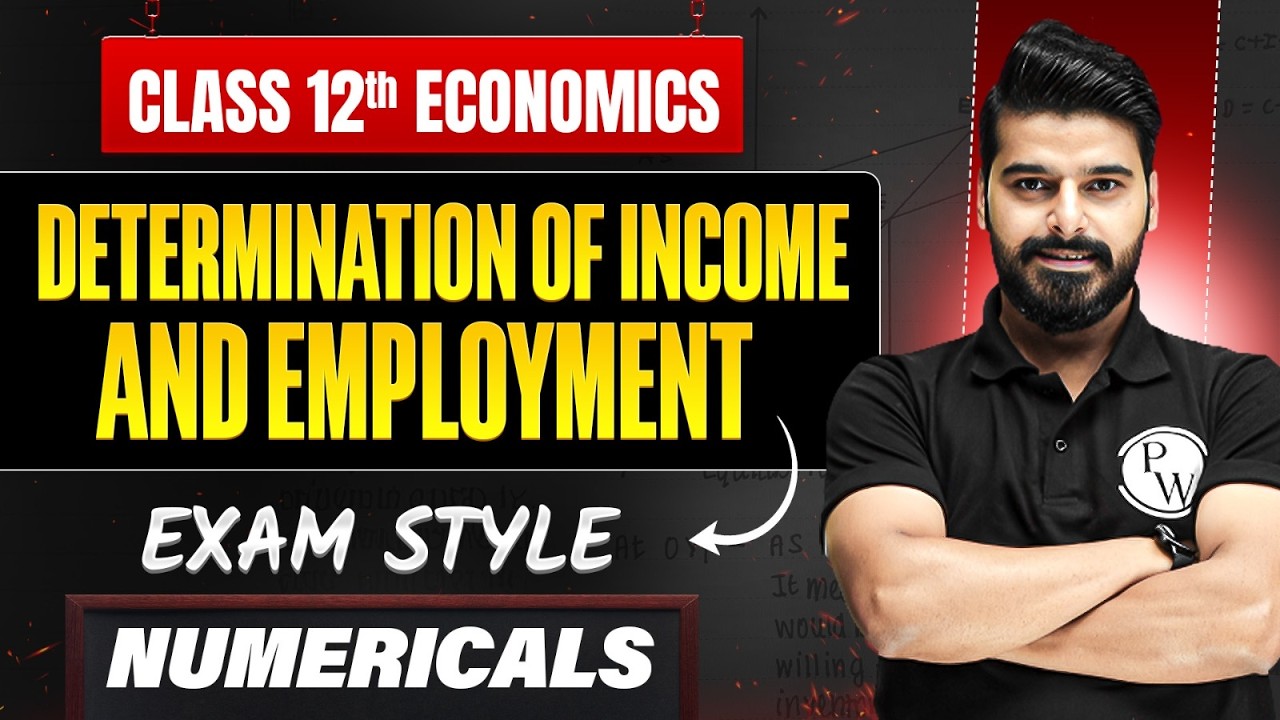 Class 12 Determination of Income & Employment 🔥 | Exam-Style Numericals | Board Exam 2026