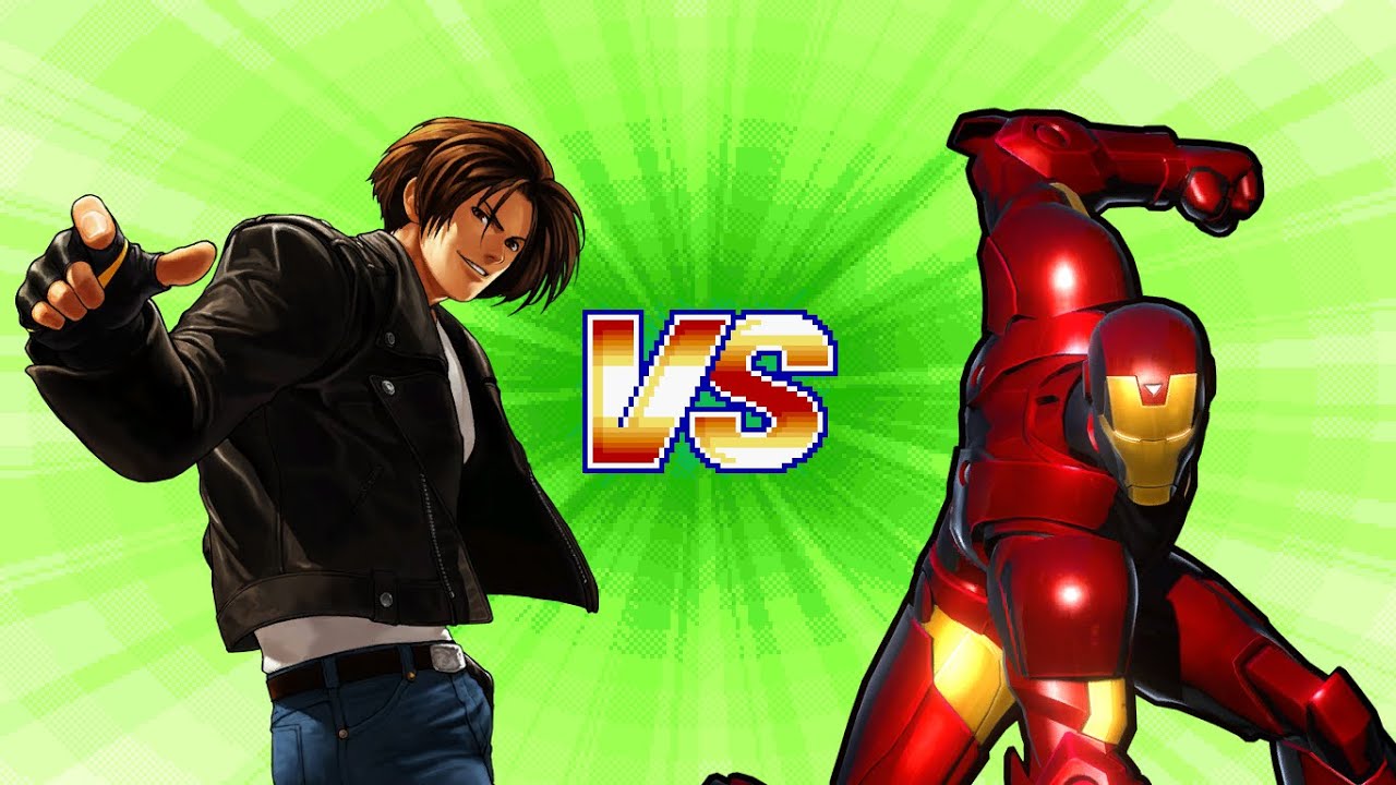 MugenBattle 23 Kyo Kusanagi vs Iron Man ( #kingoffighters VS #marvel )