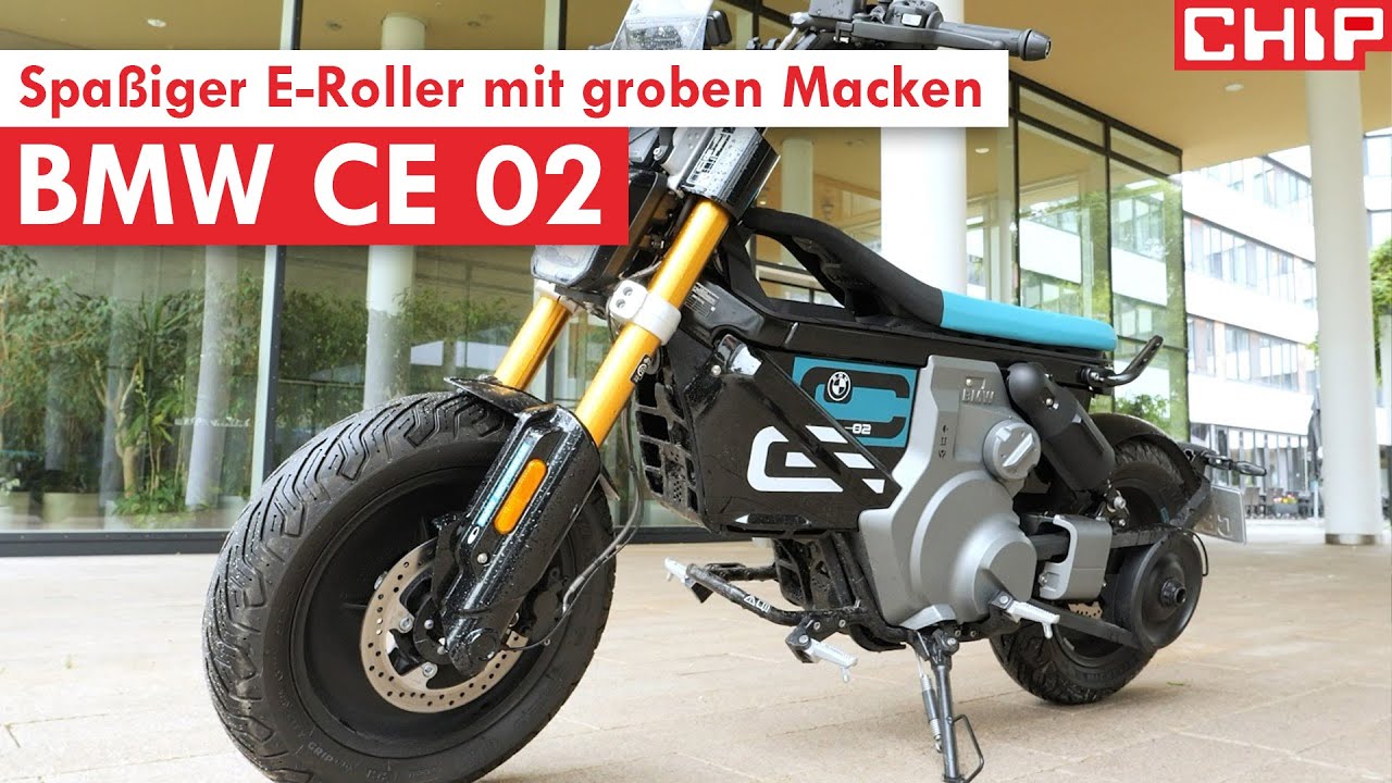BMW CE 02 E-Roller im Test 2024: Teures Spielzeug mit viel zu knappem Atem | CHIP