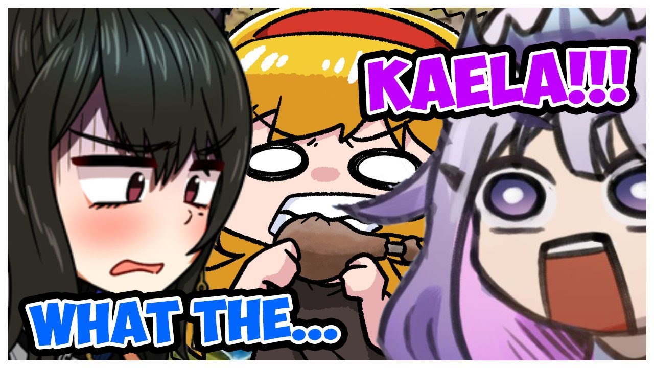 Nerissa get shocked when Biboo summoning Kaela!!
