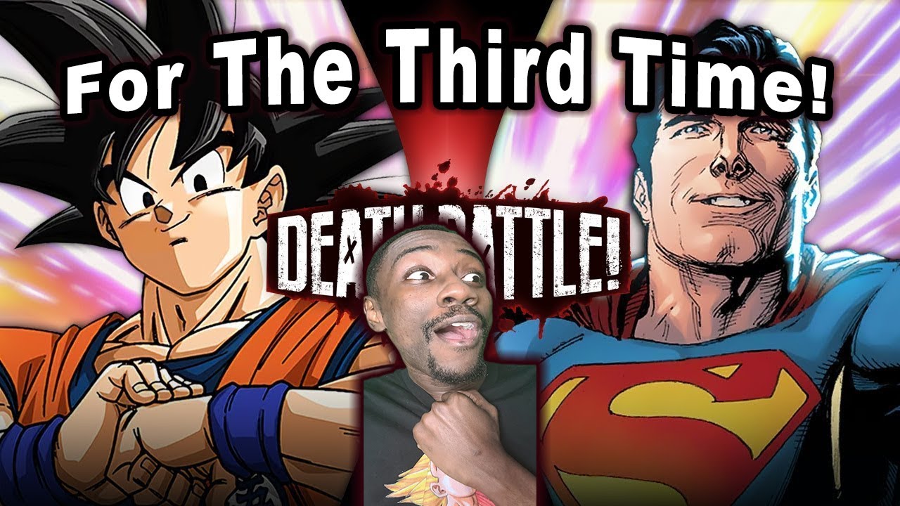 THIS WAS HYPE! | Goku VS Superman | DEATH BATTLE! Reaction
