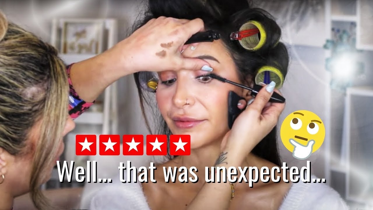 A TOP RATED Celebrity Makeup Artist does my makeup...