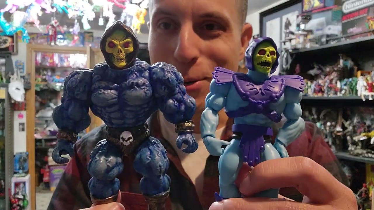 Skeletor's 2nd Cousin.. Beefed up MUSCULOIDS Wave Two Action Figures/ Custom Toy