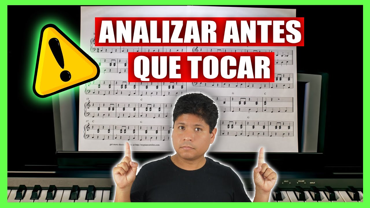 🔴 10 ASPECTOS que debes ANALIZAR en una PARTITURA DE PIANO 🎹