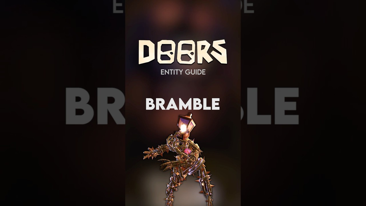 BRAMBLE - Doors Entity Guide #roblox #doors #doorsroblox