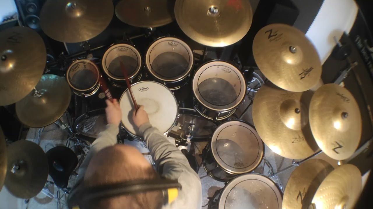 Behemoth - Ov Fire End The Void (drum cover) (4K)(Mareczko drummer na YouTube 👹🥁🖥️)#drummer #cover