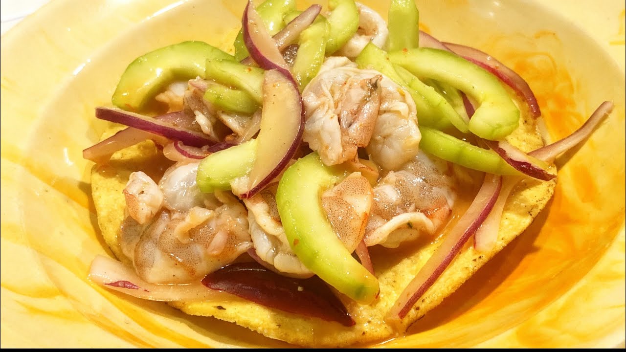 Delicioso AGUACHILE CON chile CHILTEPÍN 🦐🍤🥒🧅🌶️🌶️