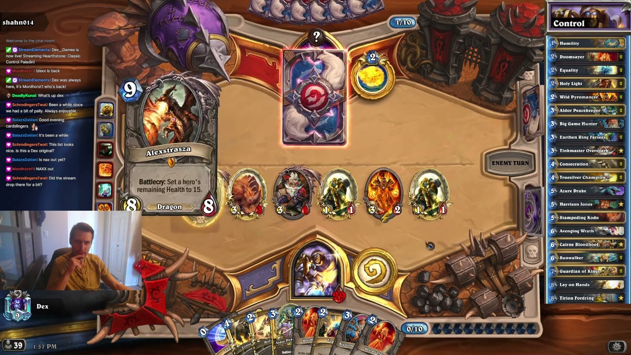 Hearthstone: Classic Control Paladin!
