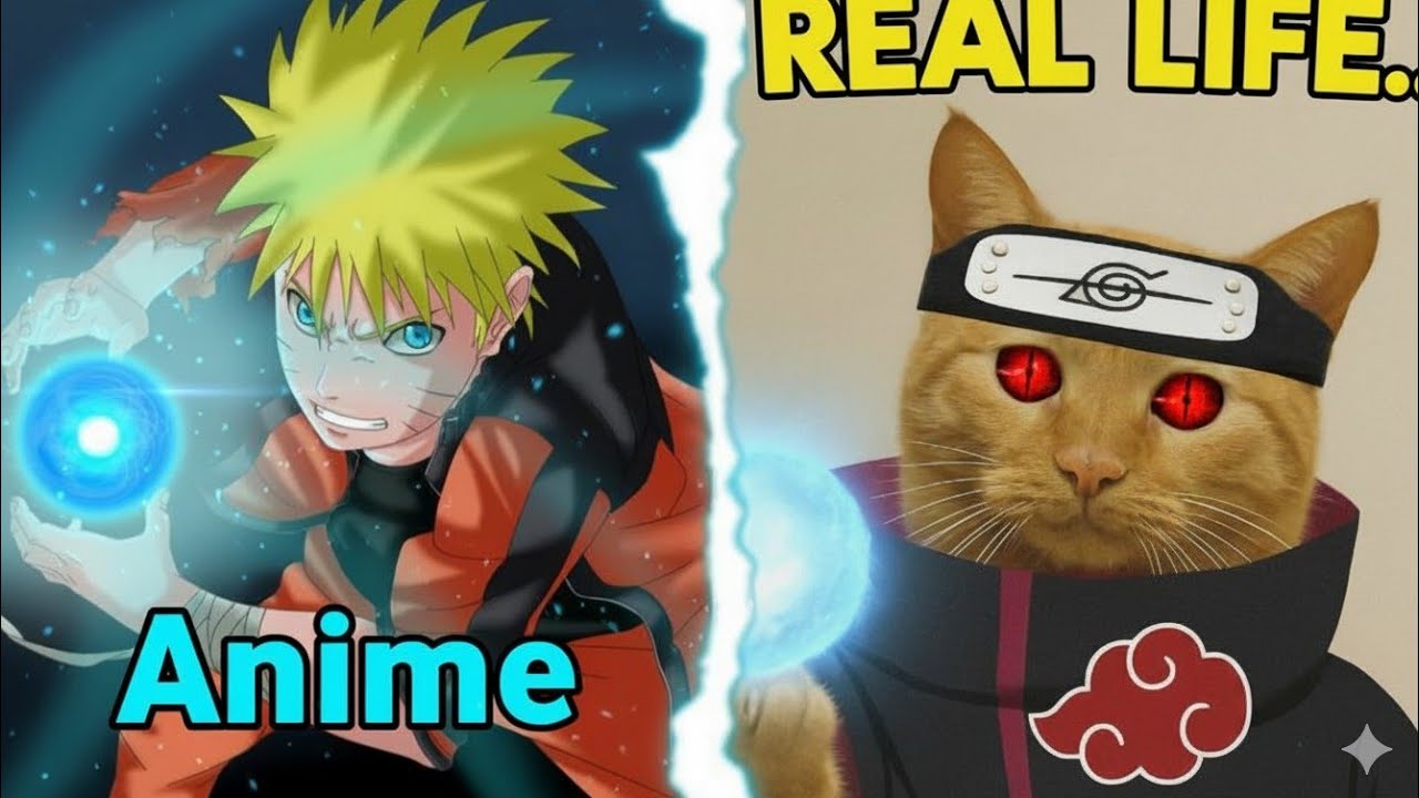 Jutsu in Real Life 🔥Cat Uchiha