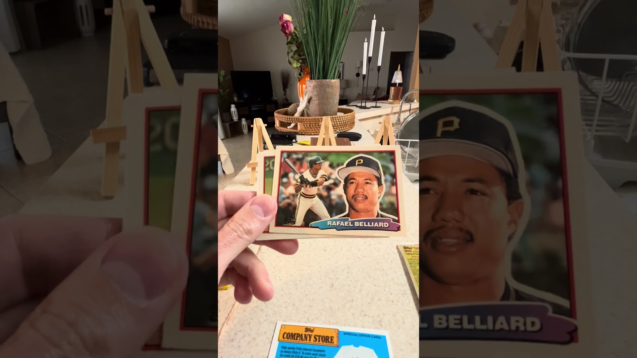 1988 Topps BIG Baseball 1st, 2nd & 3rd Series 7-Card Poly Pack openings!!!!!!