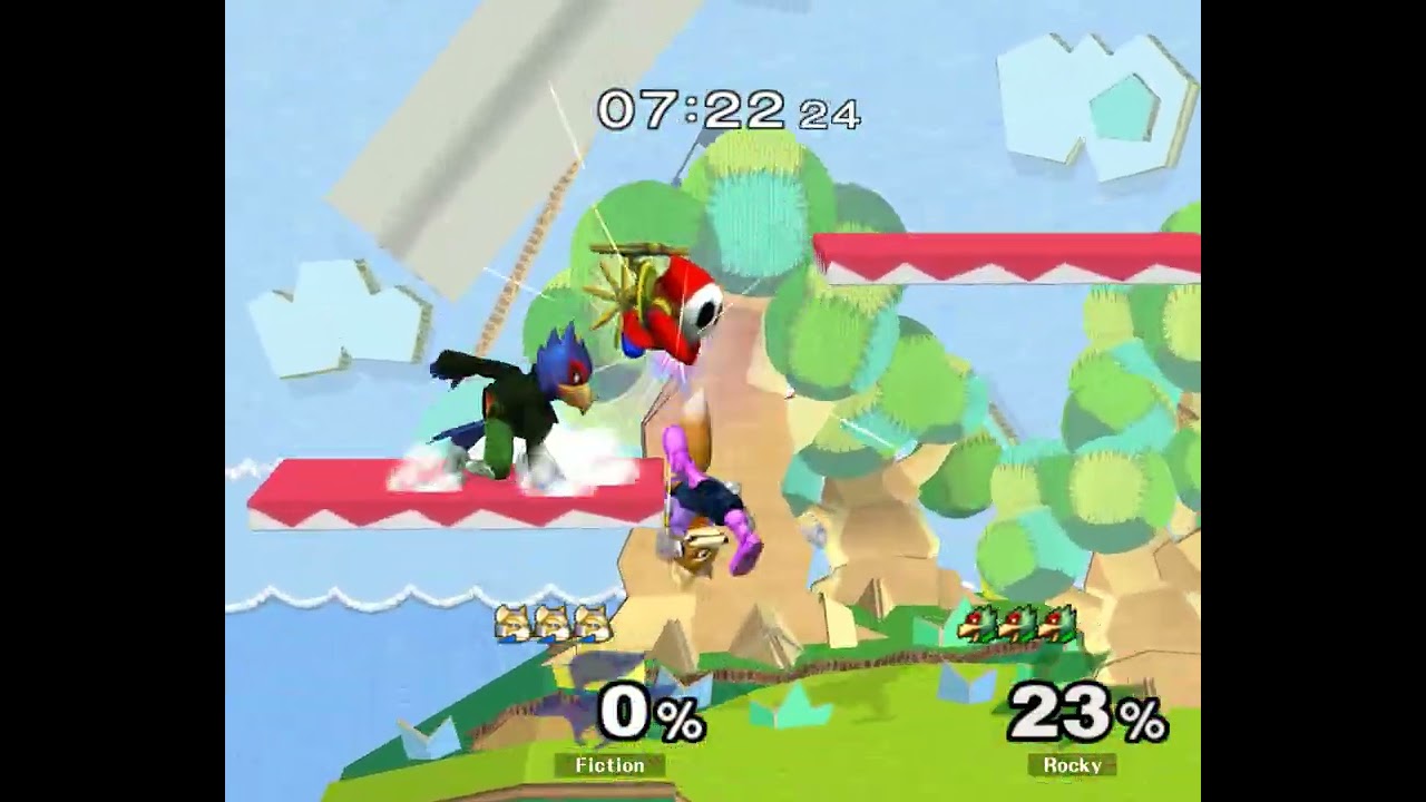 Fiction (Fox) vs Rocky (Falco) | Top 64 - LR1 - Melee Singles - GX3