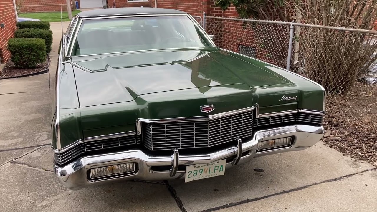 1970s Land Yacht Automobile: 1971 Mercury Marquis Brougham