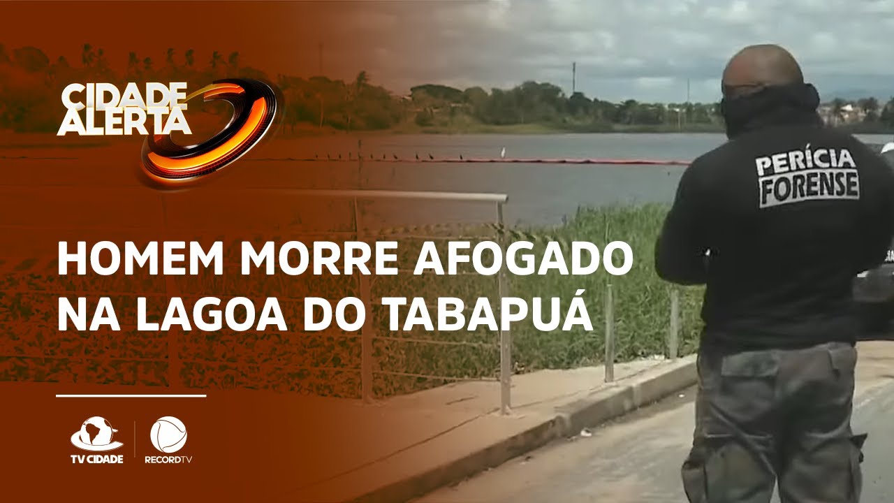 Homem morre afogado na Lagoa do Tabapuá