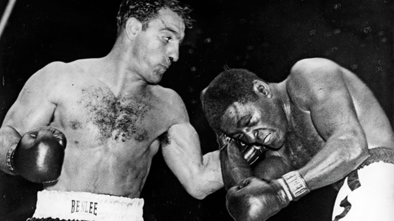 Rocky Marciano Highlights/Knockouts - Rock Hard Chin
