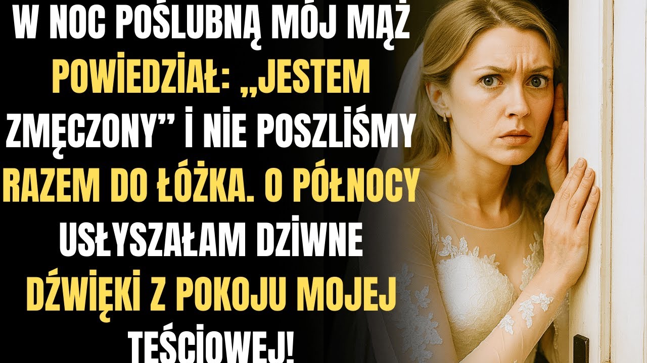Złapałam Męża w Sypialni Matki w Noc Poślubną  Prawda Mrozi Krew w Żyłach!