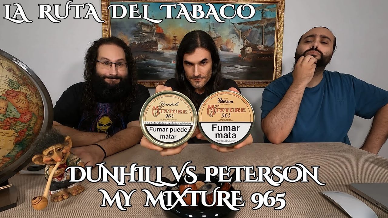 Tabaco de Pipa - My Mixture 965 - Dunhill vs Peterson