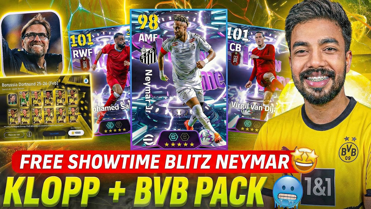 FREE BLITZ NEYMAR & KLOPP MANAGER PACK IS HERE 🤯🔥 || കുഴപ്പമില്ലാത്ത ഒരു  അപ്ഡേറ്റ് ആണ് 🙂🚶.