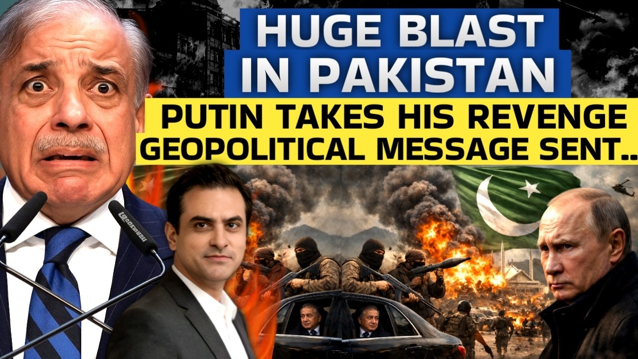HUGE BLAST In Pakistan | Putin Takes His Revenge.. Geopolitical Message Sent | CWSJ-3004 #sumeetjain