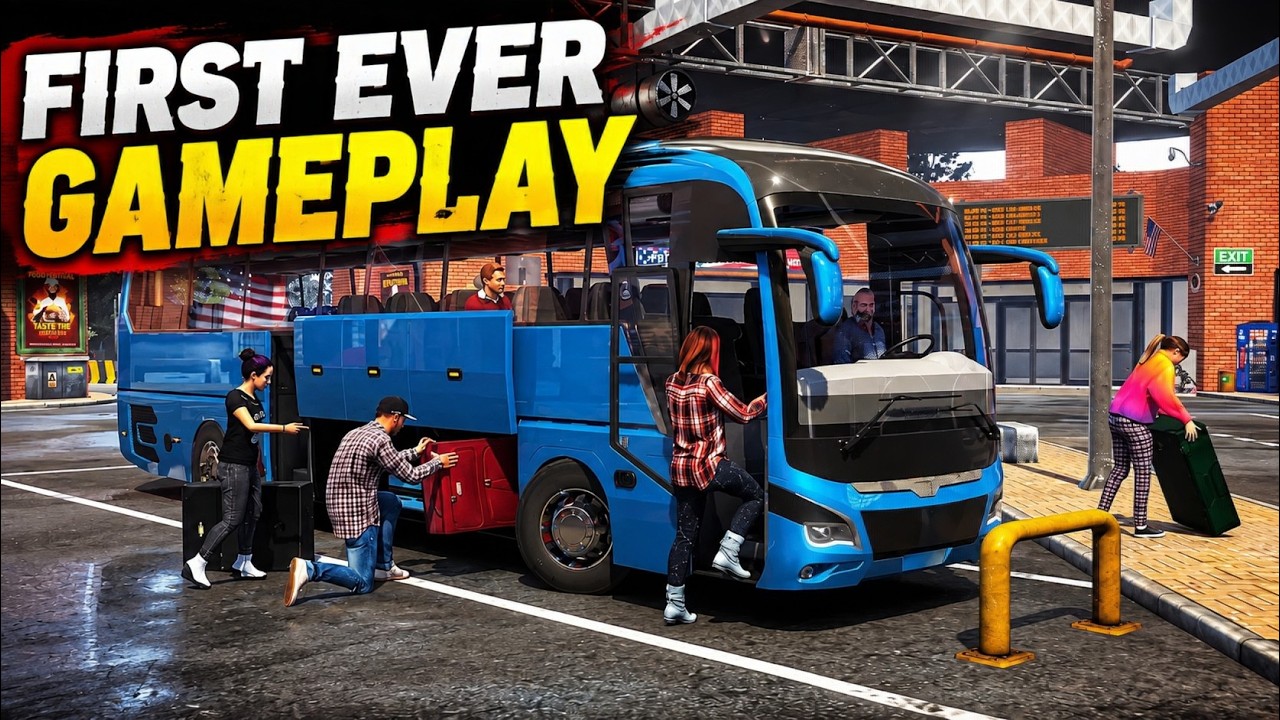 FIRST EVER GAMEPLAY of the Most Realistic Bus Simulator! Coach Master