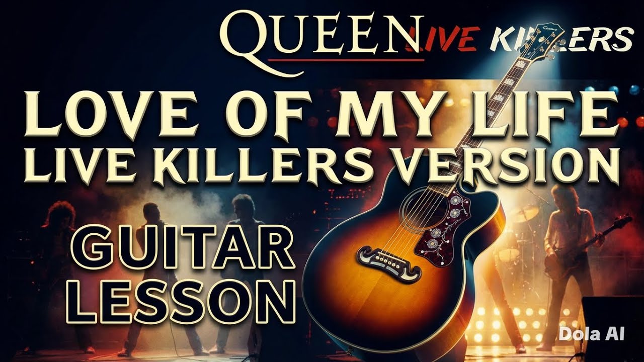 Queen - Love Of My Life - Live Killers - Guitar Tutorial (Guitar Tab)