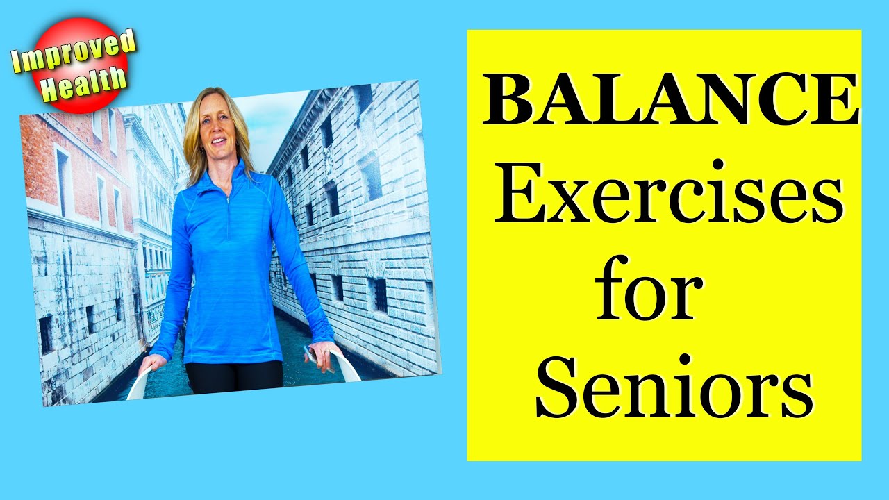 Balance Exercises for SENIORS | Prevention of Falls for Seniors | At Home