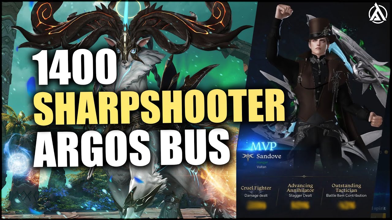 The POWER of Sharpshooter, 1400 Argos party bus