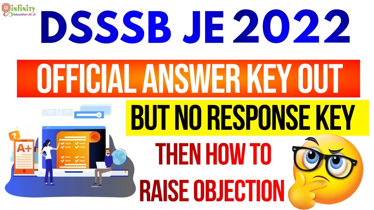 DSSSB JE Civil Answer Key 2022 | DSSSB JE Answer Key | DSSSB JE Official Answer Key Out | DSSSB JE