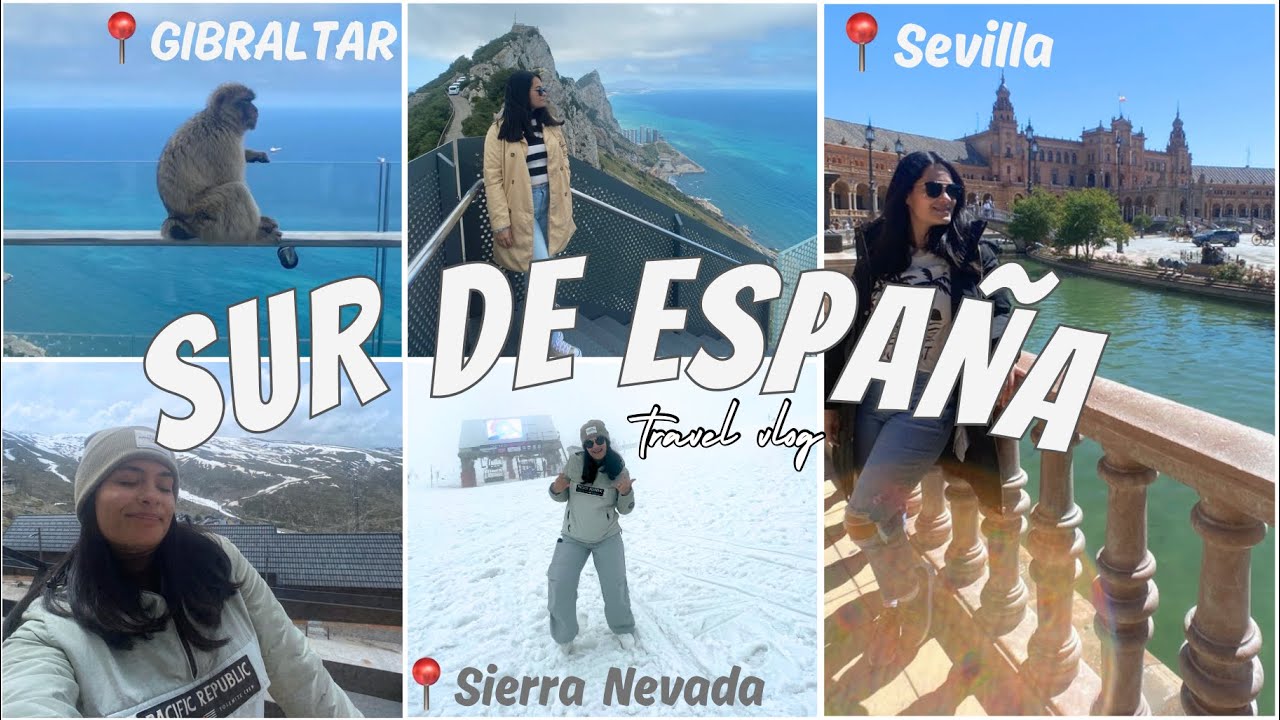 Explorando Sevilla, Sierra Nevada y Gibraltar🇪🇸 #españa #travelvlog