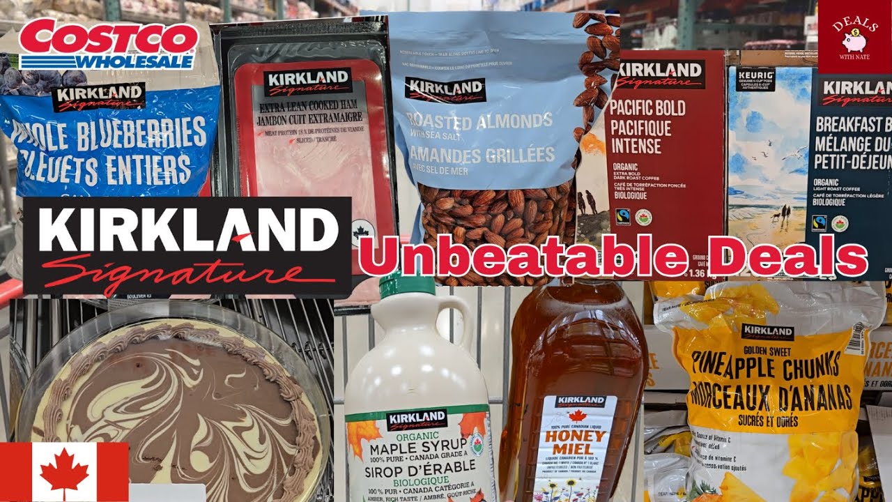 Top 13 Kirkland Signature Food Products You Should Be Buying in Costco | COSTCO CANADA Shopping