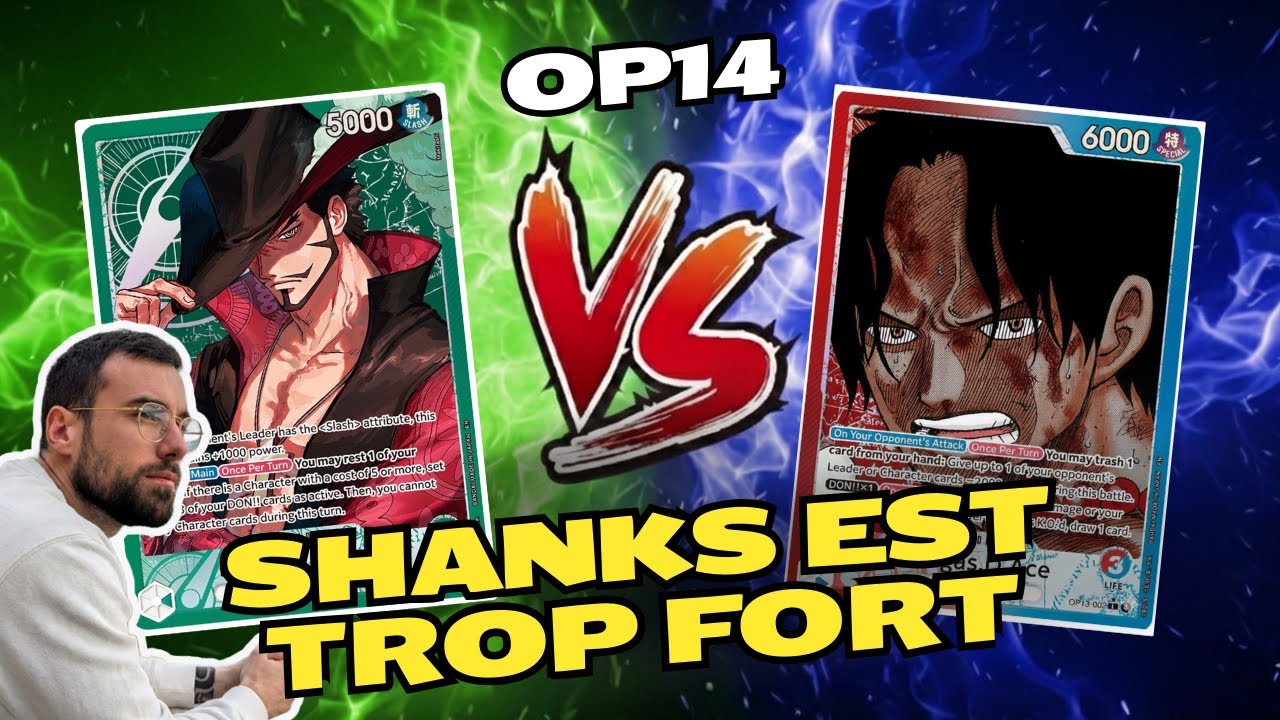 Mihawk vs Ace partie 1 | OP14 Gameplay POV | One Piece TCG FR