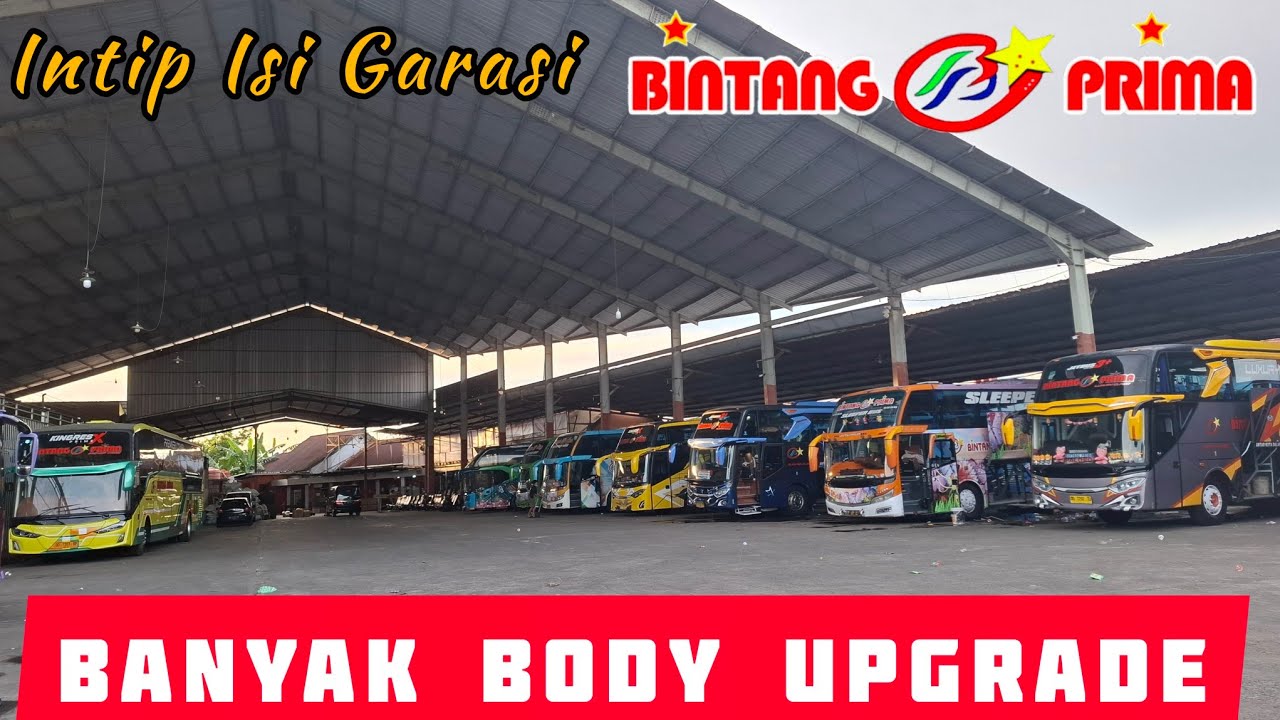 BANYAK BODY UPGRADE & BARU 😱 PO BINTANG PRIMA GARAPAN DARI PAB.CO BODY REPAIR MALANG‼️Luar Biasa👍